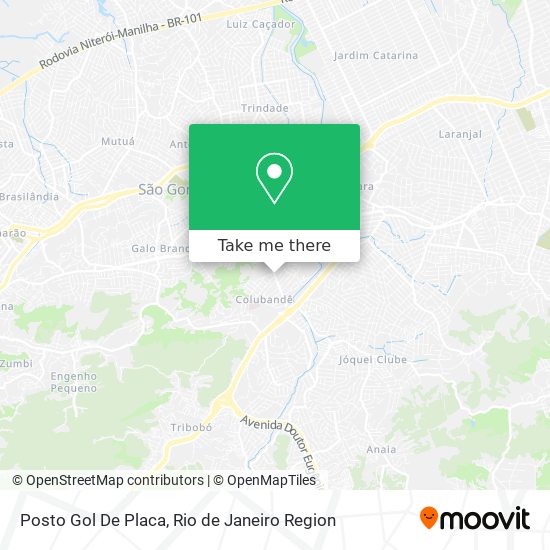 Mapa Posto Gol De Placa