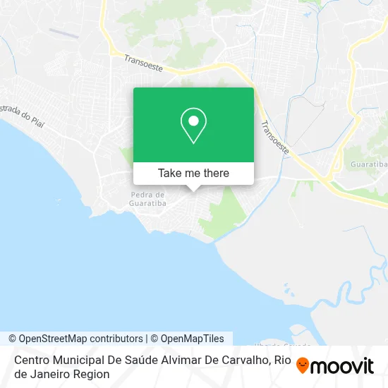 Centro Municipal De Saúde Alvimar De Carvalho map