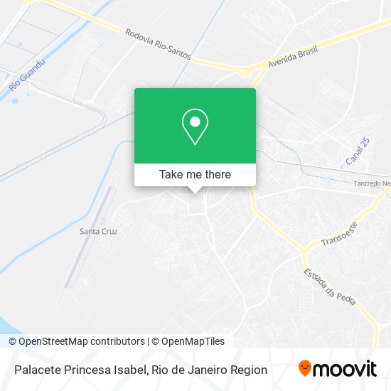 Mapa Palacete Princesa Isabel