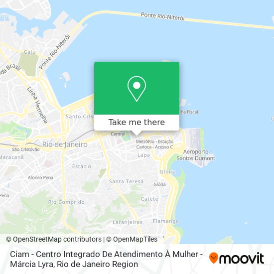 Ciam - Centro Integrado De Atendimento À Mulher - Márcia Lyra map