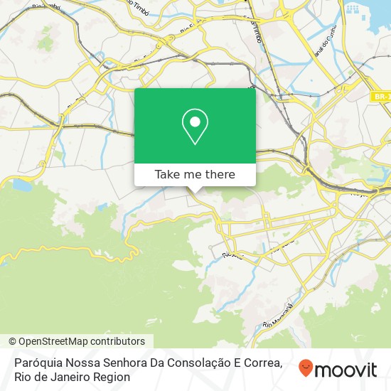 Paróquia Nossa Senhora Da Consolação E Correa map