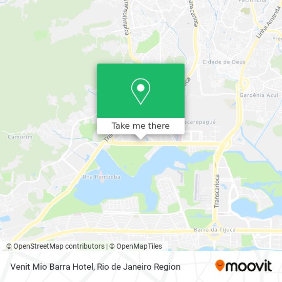 Venit Mio Barra Hotel map