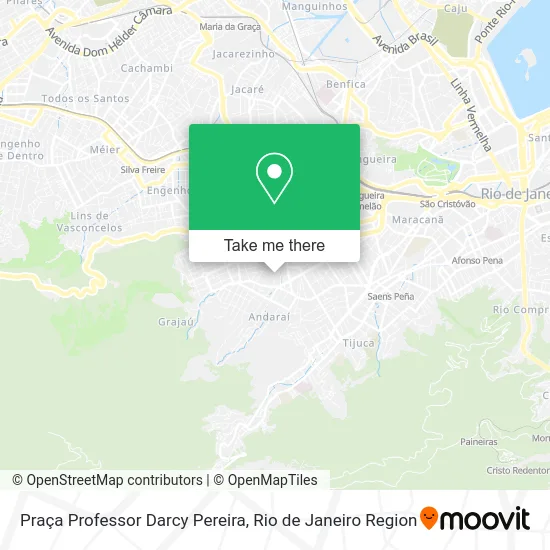 Praça Professor Darcy Pereira map