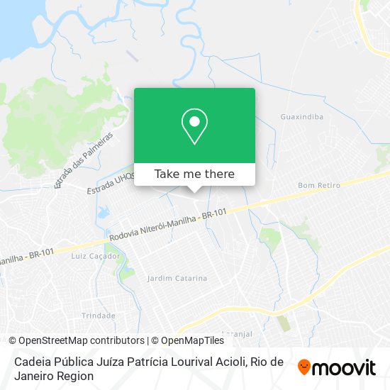 Cadeia Pública Juíza Patrícia Lourival Acioli map