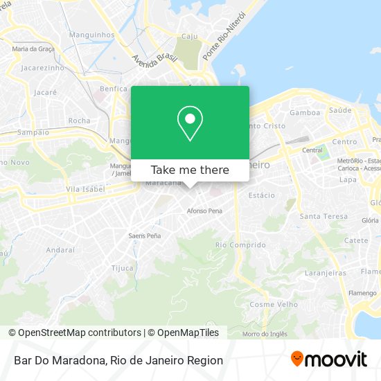 Mapa Bar Do Maradona