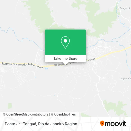 Posto Jr - Tanguá map