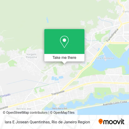 Iara E Josean Quentinhas map