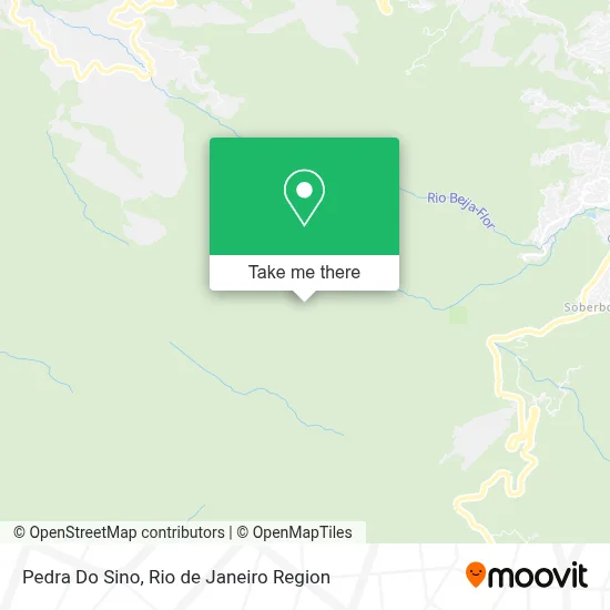 Pedra Do Sino map