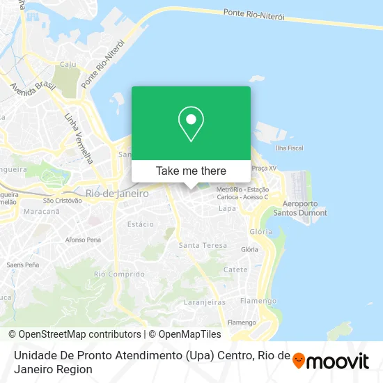 Unidade De Pronto Atendimento (Upa) Centro map