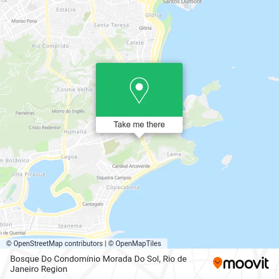 Bosque Do Condomínio Morada Do Sol map