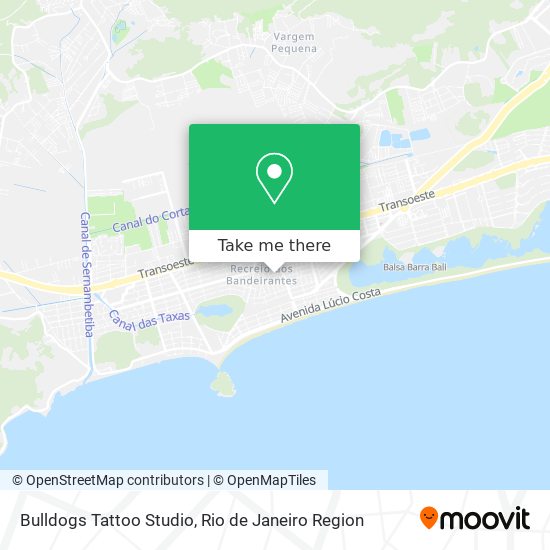 Bulldogs Tattoo Studio map