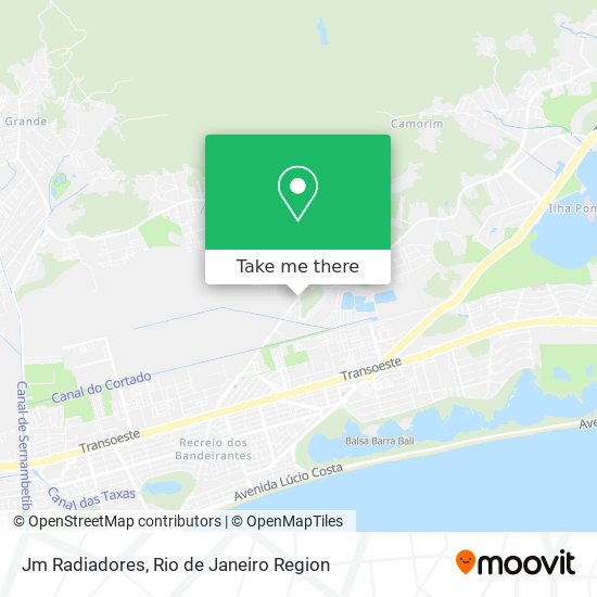 Jm Radiadores map