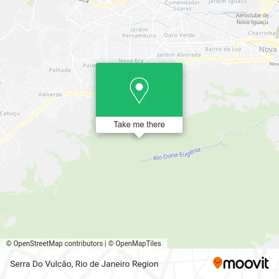Serra Do Vulcão map