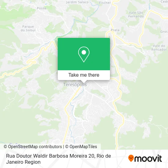 Rua Doutor Waldir Barbosa Moreira 20 map