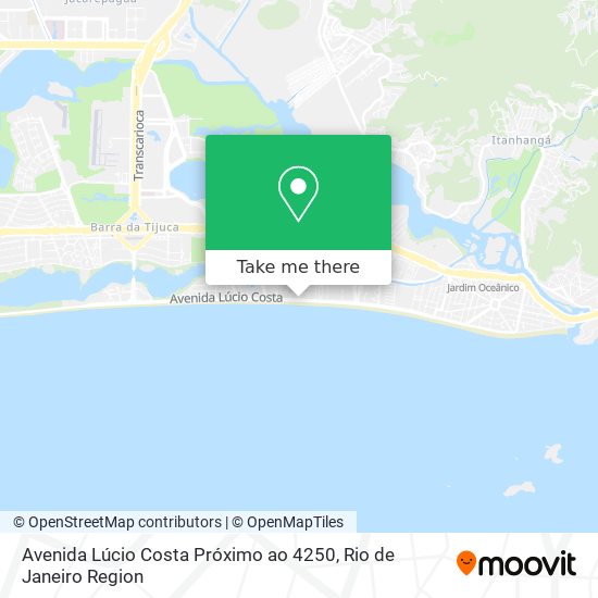 Avenida Lúcio Costa Próximo ao 4250 map