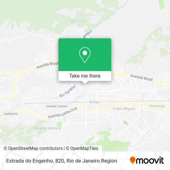 Estrada do Engenho, 820 map