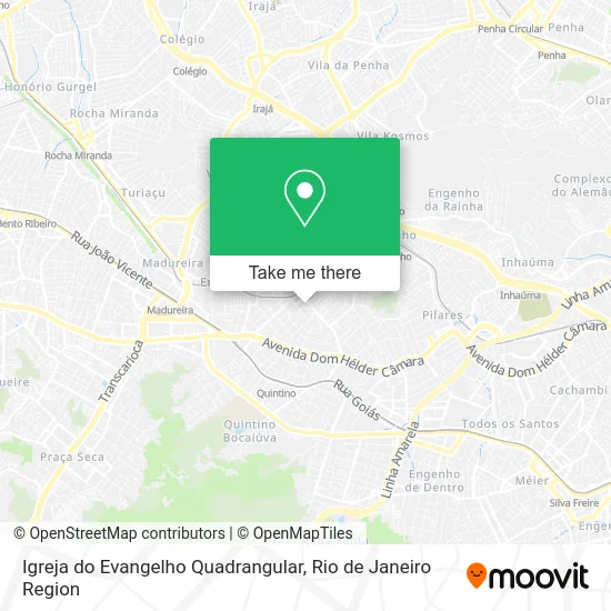 Igreja do Evangelho Quadrangular map