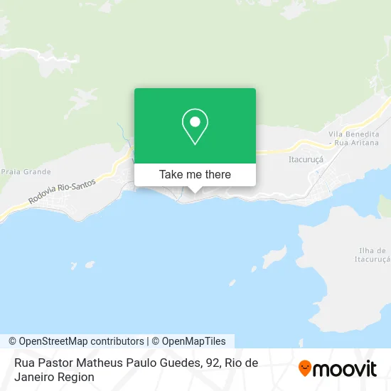 Rua Pastor Matheus Paulo Guedes, 92 map