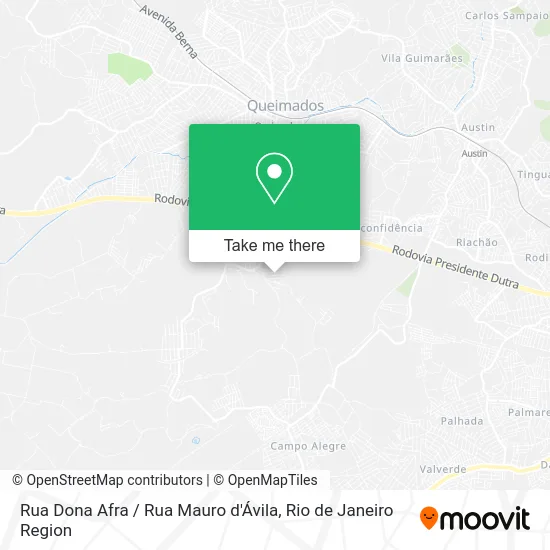 Rua Dona Afra / Rua Mauro d'Ávila map