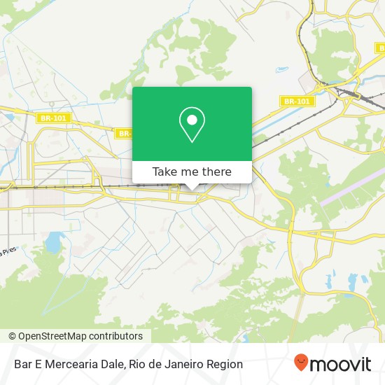 Bar E Mercearia Dale map