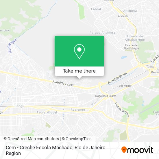 Cem - Creche Escola Machado map