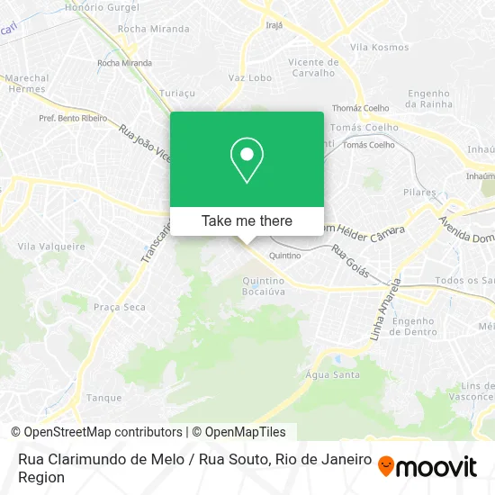 Rua Clarimundo de Melo / Rua Souto map