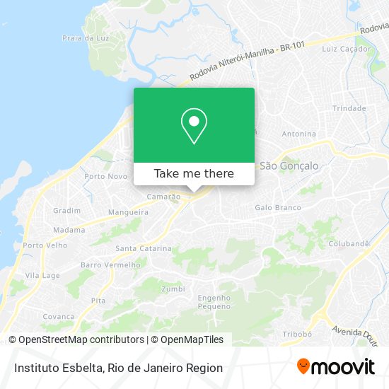 Instituto Esbelta map