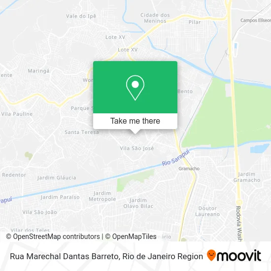 Rua Marechal Dantas Barreto map