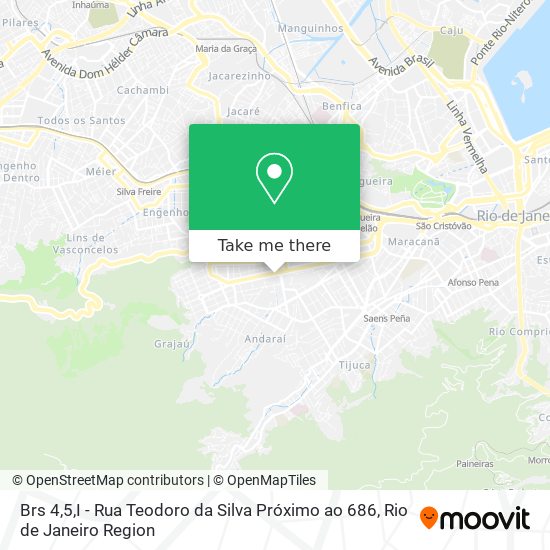 Brs 4,5,I - Rua Teodoro da Silva Próximo ao 686 map