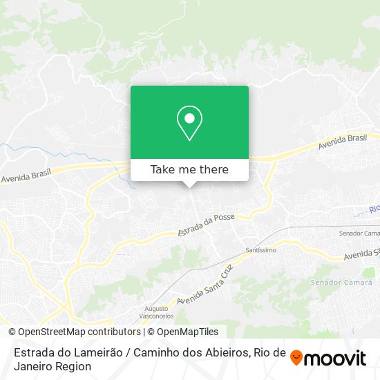Estrada do Lameirão / Caminho dos Abieiros map