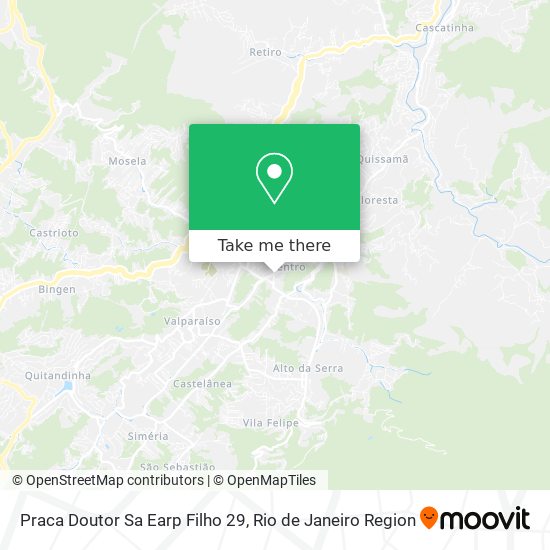 Praca Doutor Sa Earp Filho 29 map