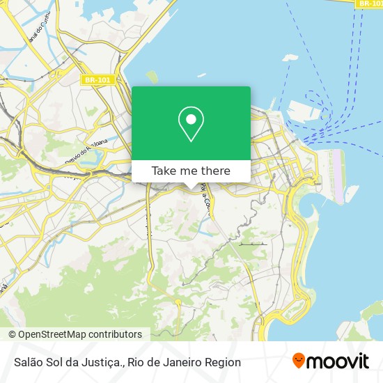 Salão Sol da Justiça. map