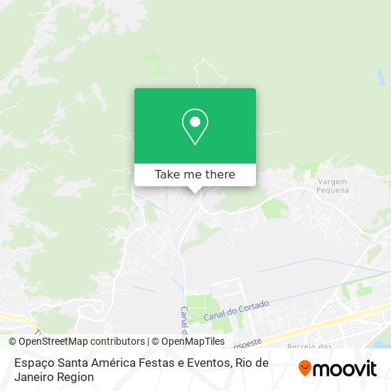 Espaço Santa América Festas e Eventos map
