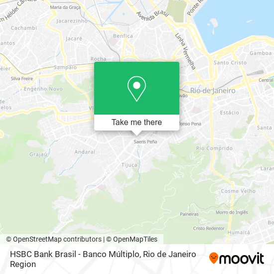 HSBC Bank Brasil - Banco Múltiplo map