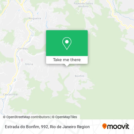 Estrada do Bonfim, 992 map