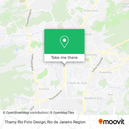 Thamy Rio Foto Design map