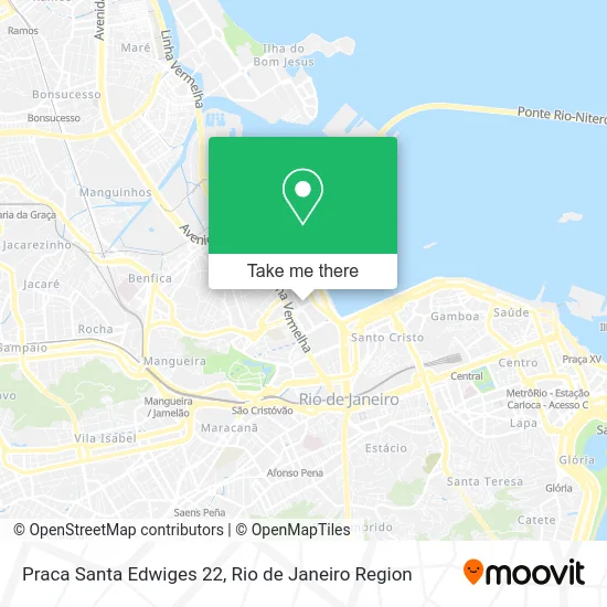 Praca Santa Edwiges 22 map