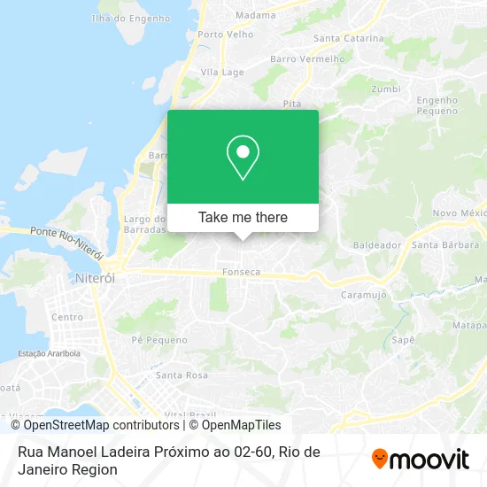 Rua Manoel Ladeira Próximo ao 02-60 map