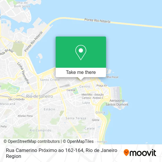 Rua Camerino Próximo ao 162-164 map