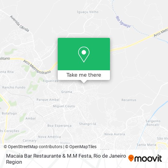 Macaia Bar Restaurante & M.M Festa map