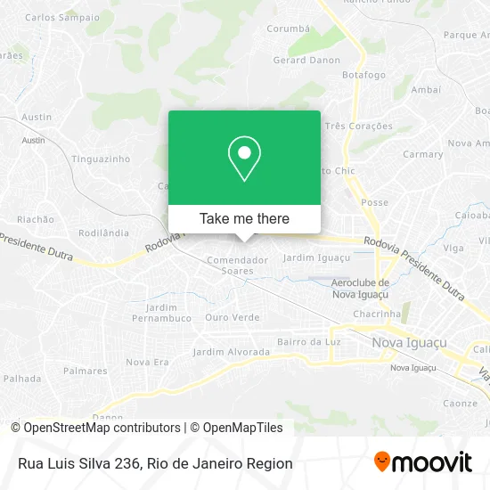 Rua Luis Silva 236 map