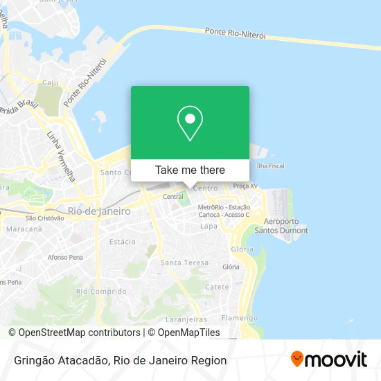 Gringão Atacadão map