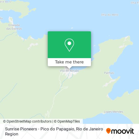 Sunrise Pioneers - Pico do Papagaio map