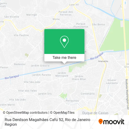 Rua Denílson Magalhães Cafú 52 map