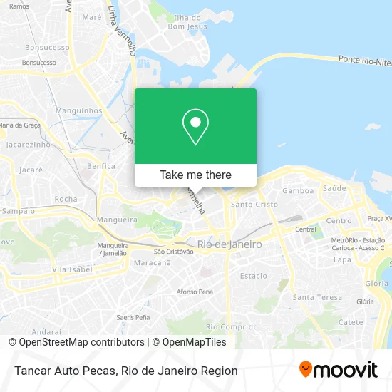 Tancar Auto Pecas map