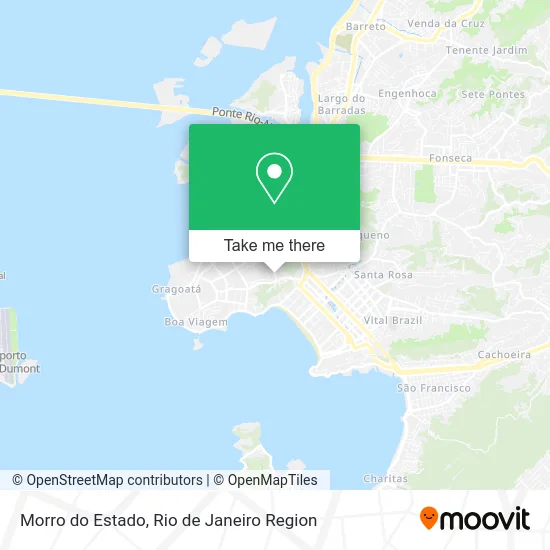 Morro do Estado map