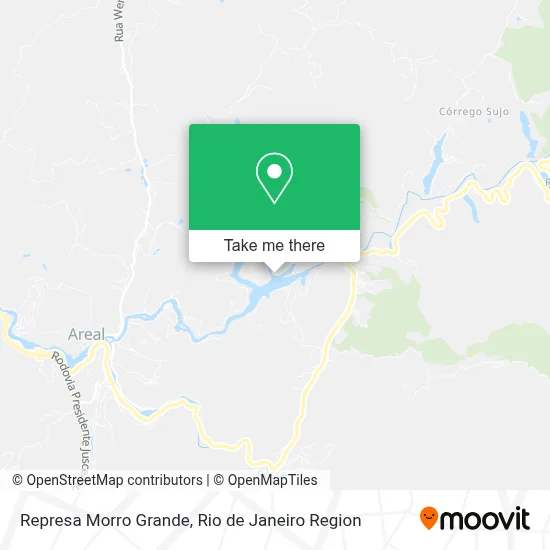 Represa Morro Grande map