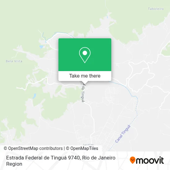 Estrada Federal de Tinguá 9740 map