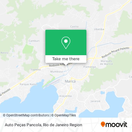 Auto Peças Pancola map