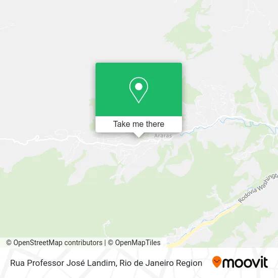 Rua Professor José Landim map